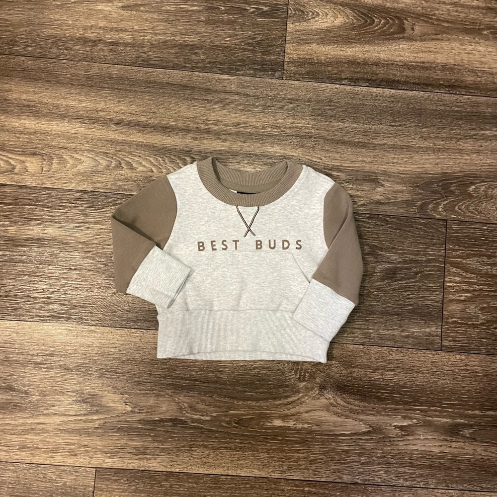 Little Bipsy- Best Buds pullover 0-3 mnths